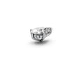 Pear 2ct Centre Setting with Hidden Halo