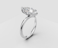 3ct Marquise Solitaire with 8-Prong Solitaire - Laboratory Grown Diamond