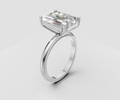 4.5ct Emerald Solitaire - Laboratory Grown Diamond