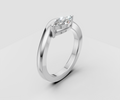 0.5ct Marquise Solitaire - Laboratory Grown Diamond