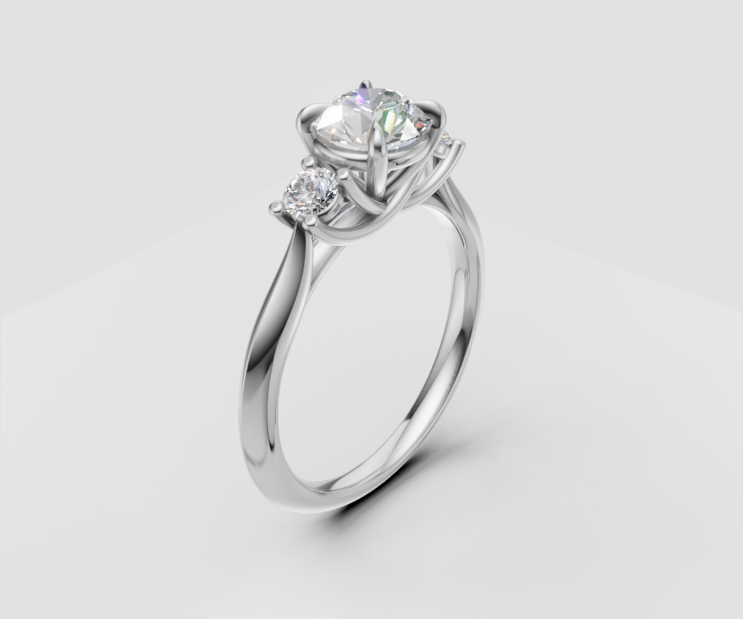 2ct Round Solitaire - Laboratory Grown Diamond